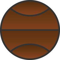 Basketball Vector Icon Design