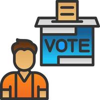 Polling Vector Icon Design