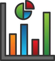 Graphic CHart Vector Icon Design