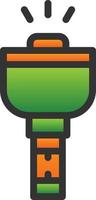 Torch Vector Icon Design