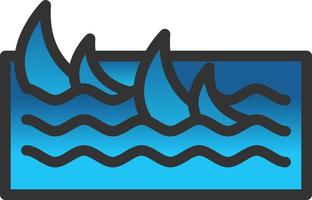 Wave Vector Icon Design