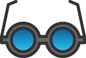 Glasses Vector Icon Design