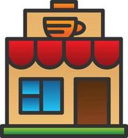 Cafe Vector Icon Design