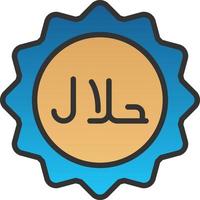 Halal Vector Icon Design