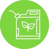 diseño de icono de vector de combustible ecológico