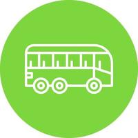 Public Transport Vector Icon Design