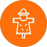 Scarecrow Vector Icon Design