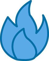 Flame Vector Icon Design