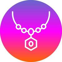 Necklace Vector Icon Design