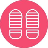 Footsteps Vector Icon Design