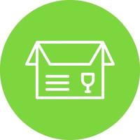 Open Box Vector Icon Design