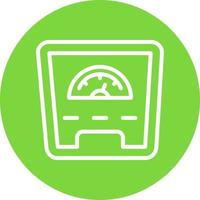 Weight Scale Vector Icon Design