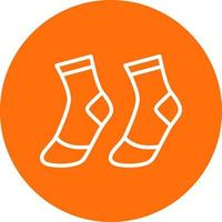 Socks Vector Icon Design