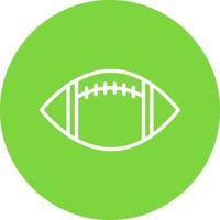 American Football Vector Icon Design