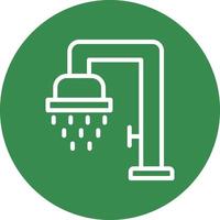 Shower Vector Icon Design