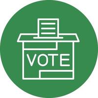 Ballot Vector Icon Design