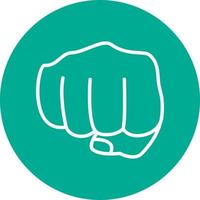 Punch Vector Icon Design