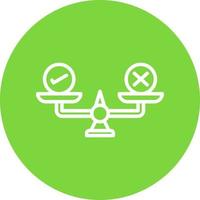 Moral Vector Icon Design
