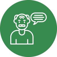 Speech Vector Icon Design