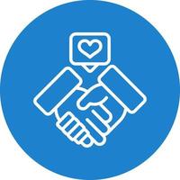 Trust Vector Icon Design