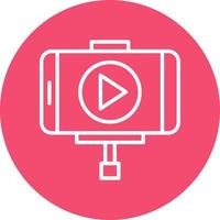 Vlog Vector Icon Design