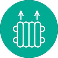 Radiator Vector Icon Design