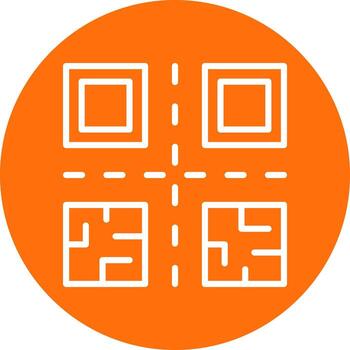 Qr Code Vector Icon Design
