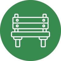 Bench Vector Icon Design