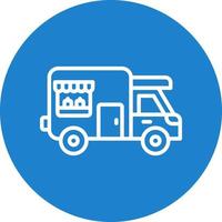 Food Truck Vector Icon Design