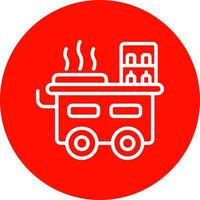 Street Food Vector Icon Design