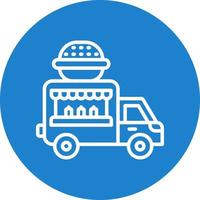 Food Truck Vector Icon Design