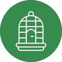 Birdcage Vector Icon Design