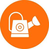 Watering Can Vector Icon Design
