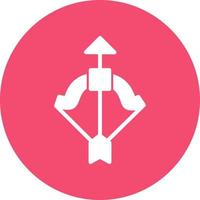 Crossbow Vector Icon Design