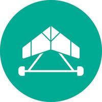 Gliding Vector Icon Design