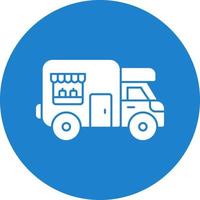 Food Truck Vector Icon Design