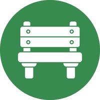 Bench Vector Icon Design