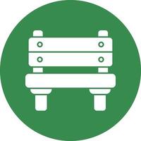 Bench Vector Icon Design