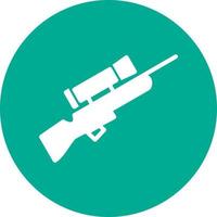 Sniper Vector Icon Design