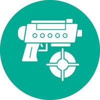 Shooting Game Vector Icon Design