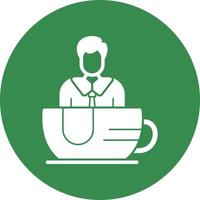 Tea Cup Ride Vector Icon Design