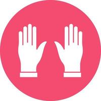 Hands Up Vector Icon Design