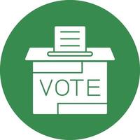Ballot Vector Icon Design