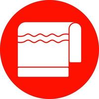 Towel Vector Icon Design