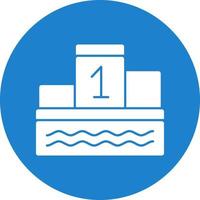 Podium Vector Icon Design