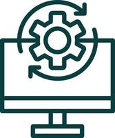 Operational SYstem Vector Icon Design