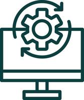 Operational SYstem Vector Icon Design