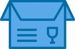 Open Box Vector Icon Design