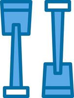 Paddle Vector Icon Design