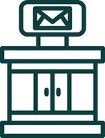 Post Office Vector Icon Design
